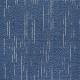 Indoor Blue Office Floor Coverings 100% Bamboo Fiber Jacquard Style