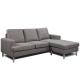 Multifunctional Luxury Corner Sofa Foldable Practical L Shape