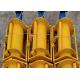 Lebus 10000 Lb Hydraulic Crane Winch Yellow Color With Grooved Drum