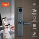 Digital Smart Front Door Locks High Security Tuya Keyless Remote Control With Handle