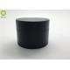 Double Wall 80ml Matte Black PP Plastic Jar For Cosmetic Packaging