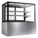 Single Temperature Refrigerated Cake Display Cabinets Excellent Humidity Control,1200mm Length with Two Shelves
