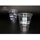 Custom Branding Clear Plastic Cups , Pet Plastic Cups Eco Friendly