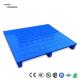                  4 Way Single Faced Corrugated Metal Pallets Suppliers Blue Logistics Iron Pallet Statted Type Steel Pallet             