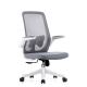 Modern Style Office Chair With Mesh Backrest Wheels And Swivel Function