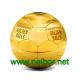 Gold color tin ball tin bauble golden balls for gift and craft packaing