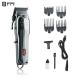 Metal Professional Hair Clipper Electrical Rechargeable Plug And Play 2000mAh Lithium Battery LED Display For Salon