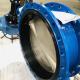 DN1650 Flanged wormgear butterfly valve 455mm Face to Face