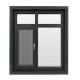Modern Design Residential Windproof Sunshade Double Glazed Casement Swing Windows
