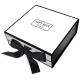 Ribbon Closure Magnetic Paperboard Gift Boxes