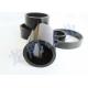 Radial Cylinder Neodymium Permanent Magnets Black Color For Industrial Field