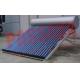 Household Heat Pipe Solar Water Heater 200 Liter High Density Insulation