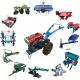 Mini multi-function 8-22hp hand powered garden yard digger Walking Tractor with tiller
