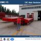 heavy duty 4 axles 100 ton 120 tons low bed semitrailer