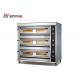 Standard Commercial 0.9 kg/h Gas Baking Oven Three Deck