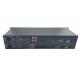 Rack Full HD single mode 6channel HD SDI transmitter video to fiber converter with data