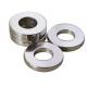 Professional Ring Shaped Magnet / Ring Permanent Magnet Silver Coating