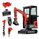 1.2T Mini Hydraulic Excavator with 0.022m3 Bucket