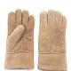 High quality sheepskin leather men gloves