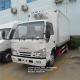 new isuzu refrigerated truck 3.5 tons  meat transport refrigerated truck body light vehicle 2 ton mini refrigerator truc