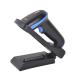 Handheld 2D Qr Code Reader Scanner Wired 4mil Resolution With Base YHD-5800D