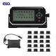 FCC Truck Tire Pressure Monitoring System Truck TPMS For 20 Wheeels