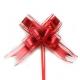 Matte Metallic Ribbon Pull Bows 32mm Red Pull Bows For Gift Wrapping