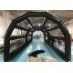0.6mm PVC Air Sealed 40ft Inflatable Baseball Batting Cage With Net