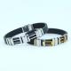 Factory Direct Stainless Steel High Quality Silicone Bracelet Bangle LBI61