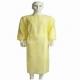 Disposable Long Sleeve Non Woven Isolation Gown Elastic Wrists And Ankles Size Custom