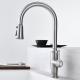 SUS304 Stainless Steel Touchless Sensor Kitchen Faucet