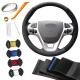 Sport Car Steering Wheel Cover for Ford Explorer 20112012 2013 2014 2015 2016 2019  Taurus 2013 2014 2015 2016 2017 2018 2019