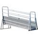 Outdoor 3m Portable Loading Chute With Dual Pin Locking System Smooth Surface