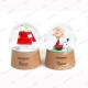 65mm Snoopy Charlie Brown cartoon Snow Globe Gift for 50th Anniversary