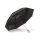 Windproof Foldable Mens Portable Umbrella Double Layer Canopy Self Fabric Pouc