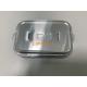 Silver 1LB Aluminium Foil Container Lids for Disposable Container Pack