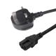 UK Standard C15 Power Cord Heavy Duty Kettle Lead 3-Pin Plug to IEC C15 Cable for Water Boiler Coffee Machine with Options