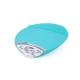 Electric Sonic Silicone Facial Cleansing Brush Waterproof Blue Color Custom