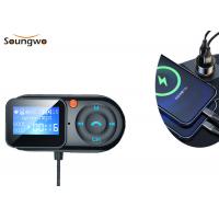 5V 2.4A Handsfree Car Kit FM Transmitter Noise Suppression 10m Operating
