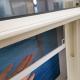 Double Tempered Glass Vinyl PVC Plastic UPVC Double Hung Window For Energy Saving