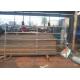 High Strength Steel Cattle Fence Waterproof With Metal Frame Material