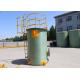 Chemistry Green Frp Storage Tank Easy Installation 3600mm*10130mm