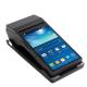 Android Handheld POS with Printer Terminal 1GB DDR3 8GB EMMC Capacitive Touch