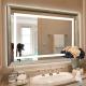Frameless LED Backlit Mirror Wall Mounted Hotel Vanity Mirror