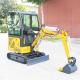 2.5ton Mini Hydraulic Excavator Retractable Shoes Mini Digging Machine