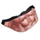 Customized Pattern Novelty Fun Men Women  PU Dad Bag Dad Bod Waist Bags Beer Fat Hairy Belly Fanny Pack