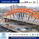 Customizable Steel Arch Bridge Diverse Design Steel Concrete Bridge