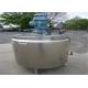 1000L 2000 Gallon Stainless Steel Tank , Heated Stainless Steel Tank For Food
