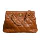 Chain Bag High-Capacity Leather High-End Style Diamond Bag Shoulder Messenger