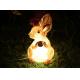 LED Squirrel Modeling Lights Resin Landscape Translucent Animal Outdoor Waterproof Park Landscape Lamp